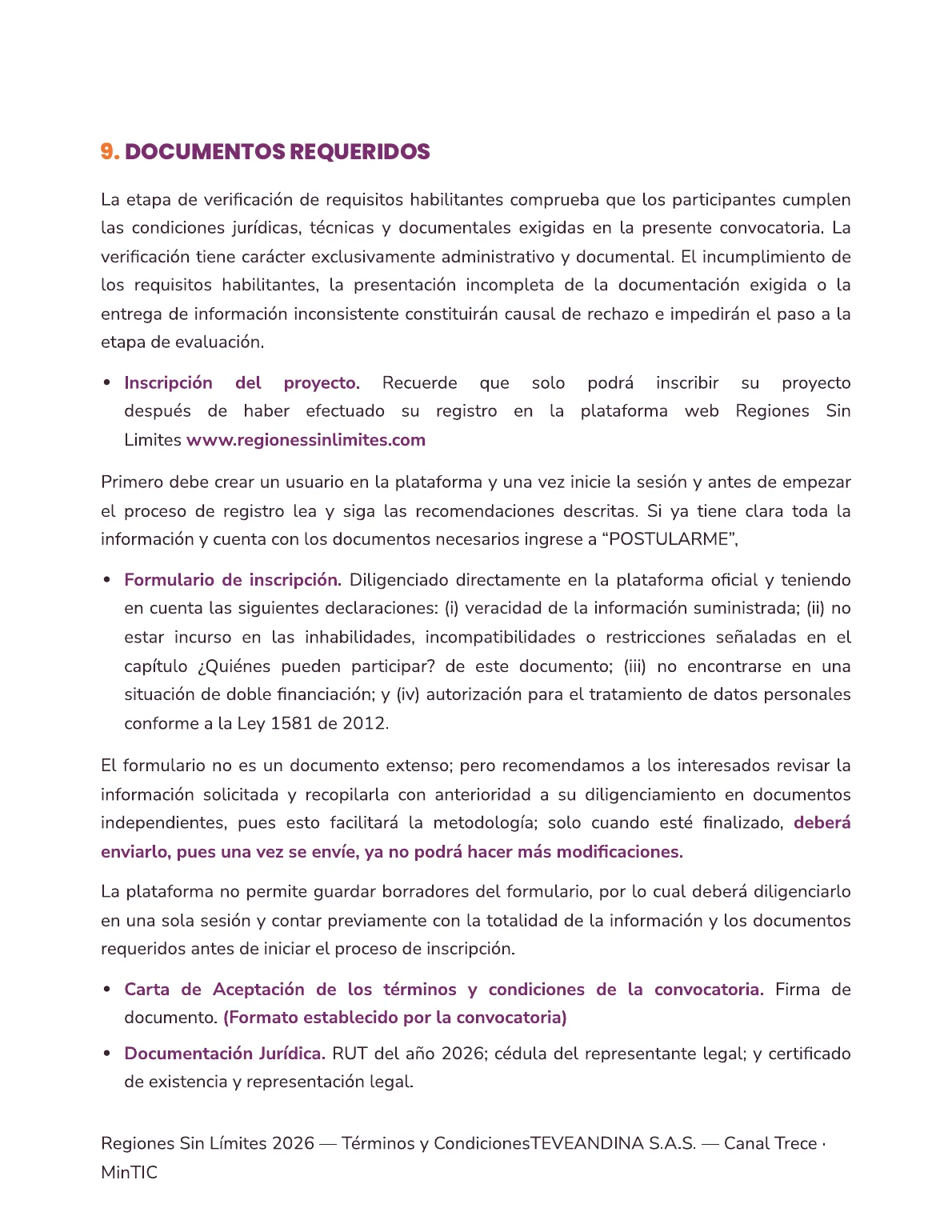 Términos y Condiciones — página 16 de 51