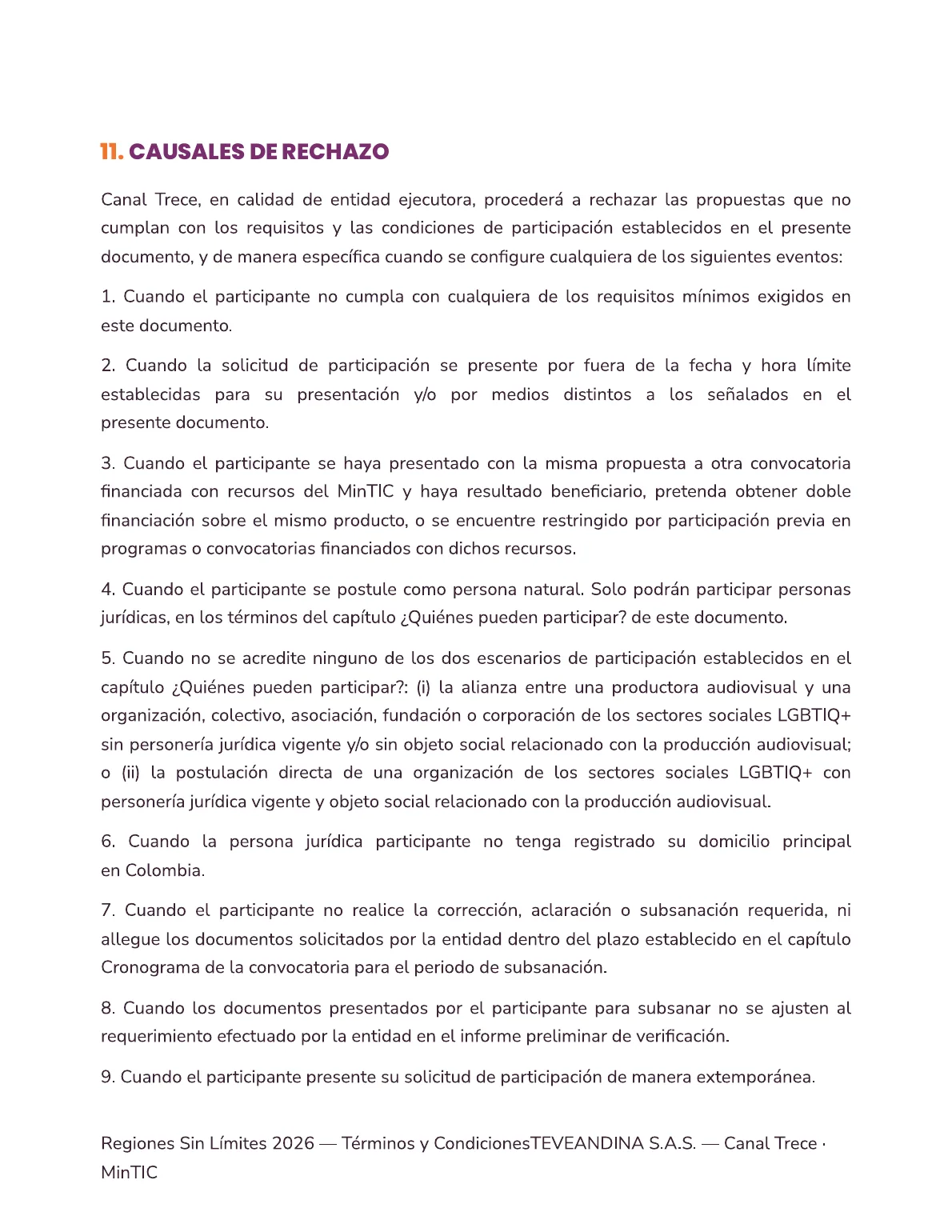 Términos y Condiciones — página 21 de 51