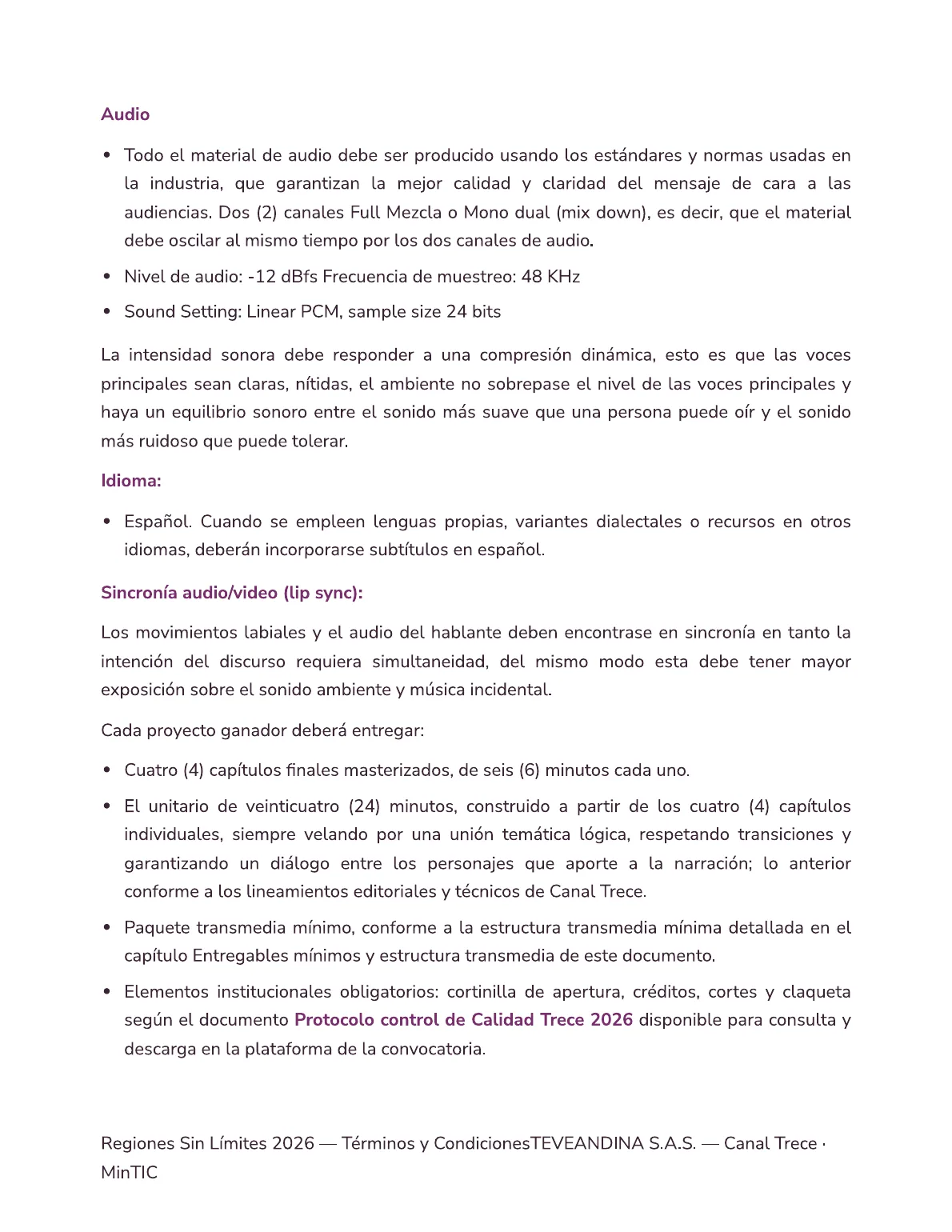 Términos y Condiciones — página 30 de 51