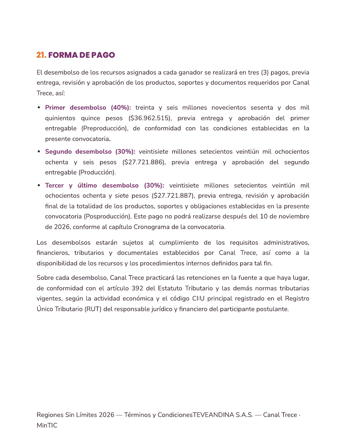Términos y Condiciones — página 41 de 51