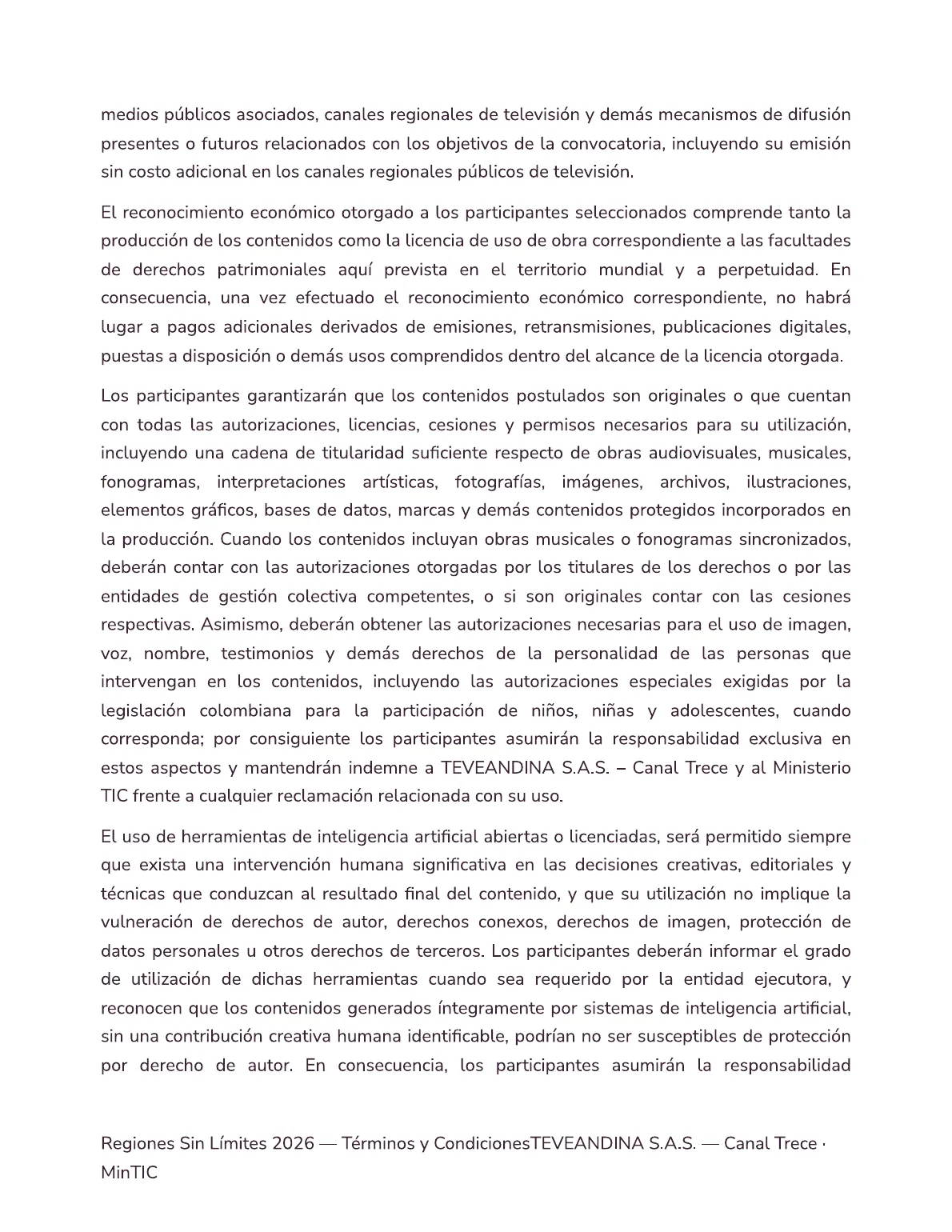 Términos y Condiciones — página 48 de 51