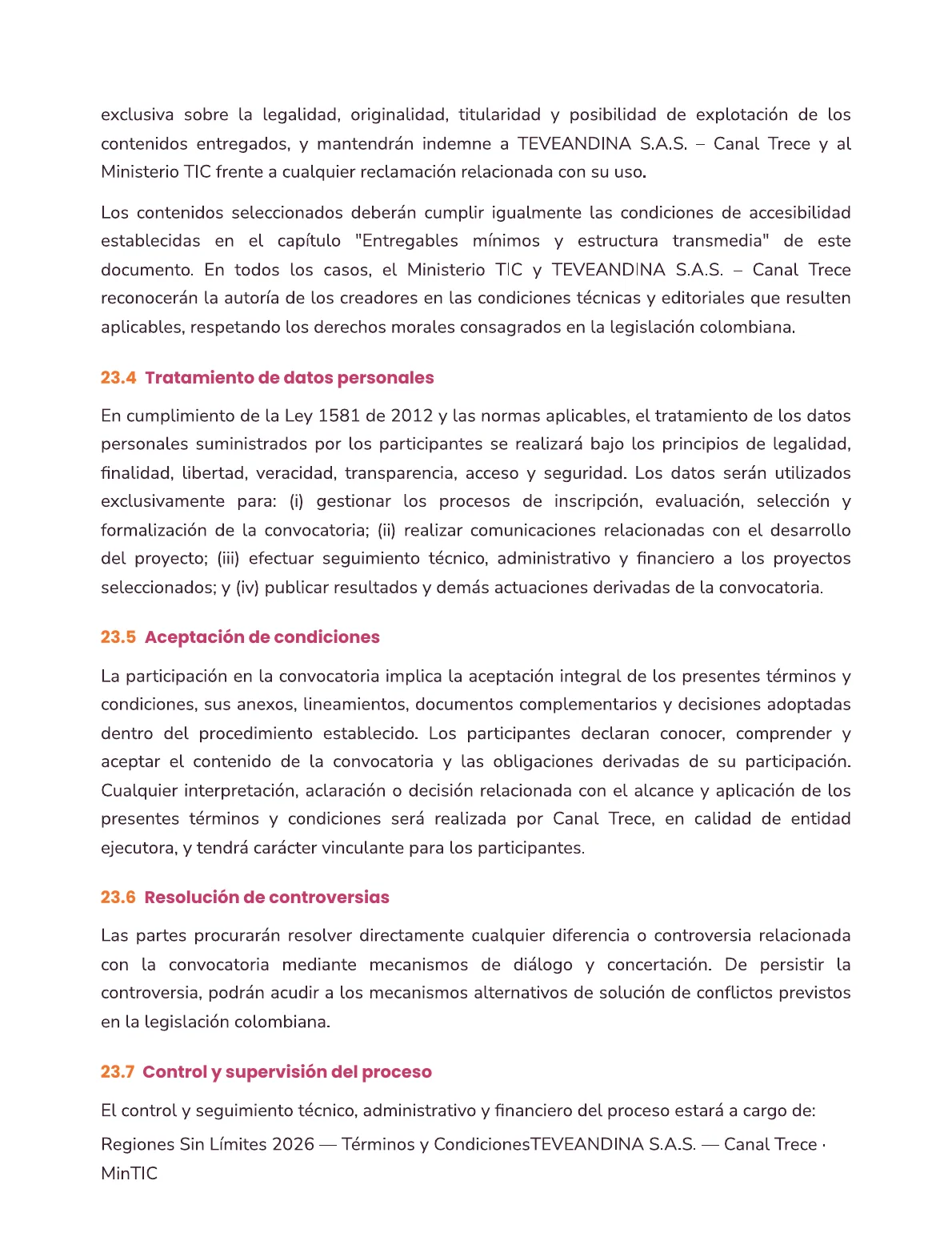Términos y Condiciones — página 49 de 51